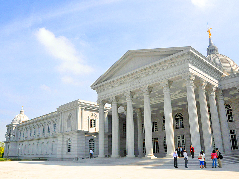 台南.水晶教堂.四草隧道.安平古堡.安平老街.七股鹽田